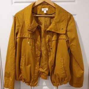 LOFT collared jacket, bomber style, lightweight